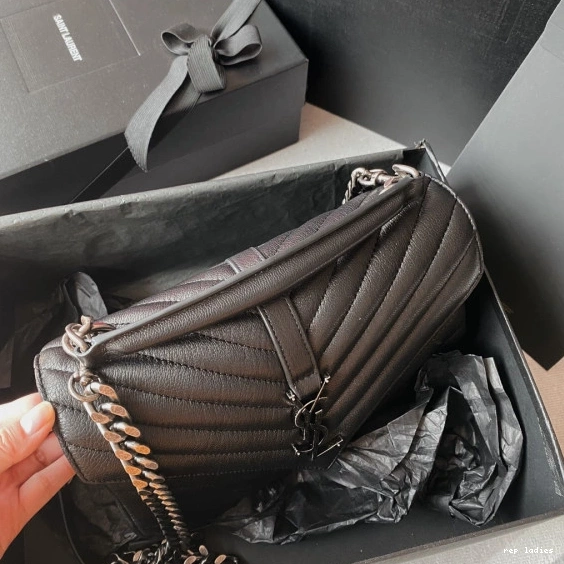 Repladies REP shoulder YSL Medium bag-24*17*6.5cm leather 0822